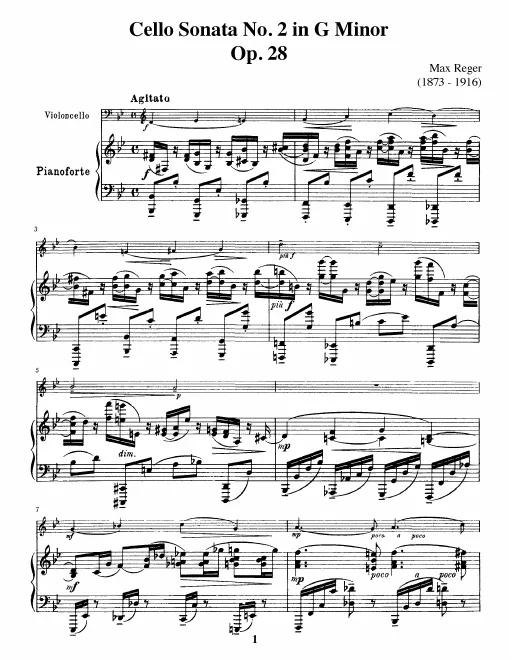 Piano score