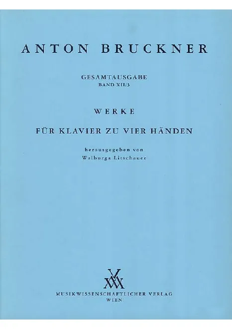XII/3. Werke für Klavier zu vier Händen