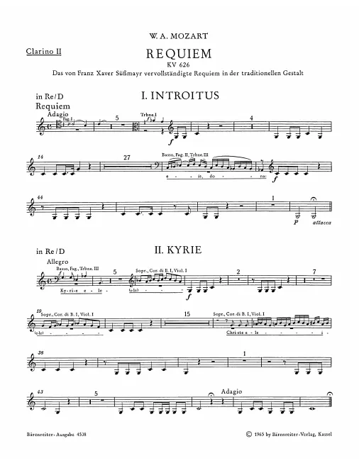 Trumpet 2 (D, B)
