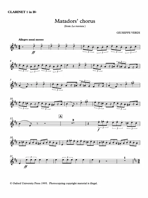 Clarinet 1, 2 (B)