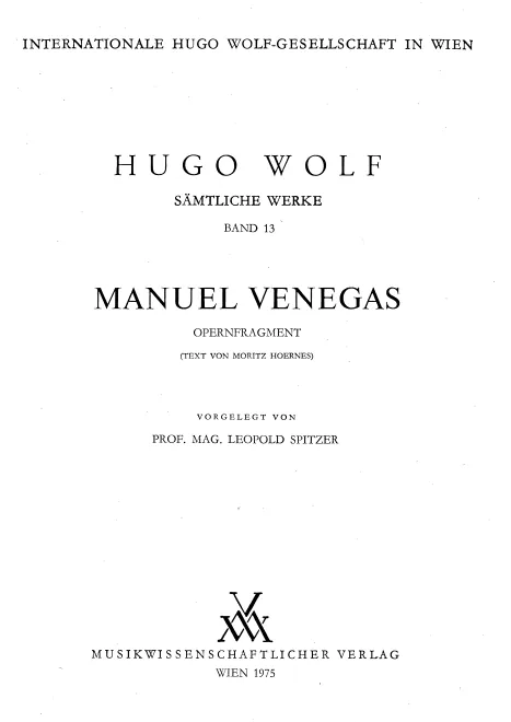 Complete Score (Fragment)