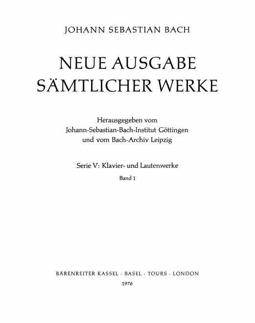 1. Erster Teil der Klavierübung