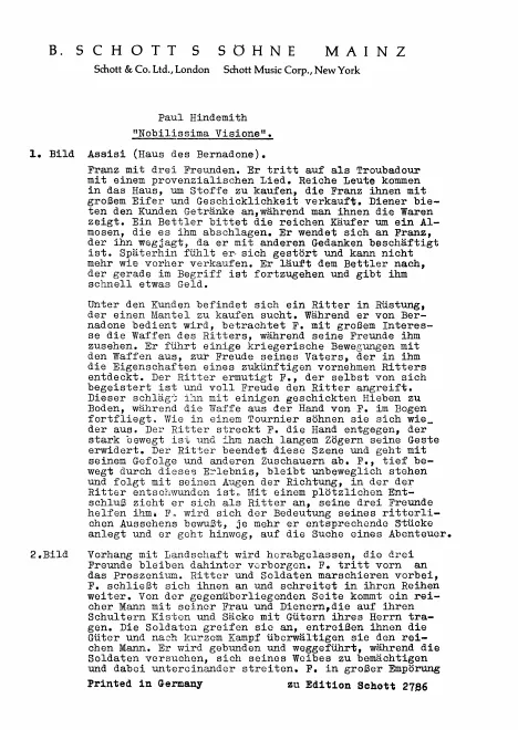 Preface: (Synopsis in German)