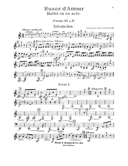 Horn 4 (F)