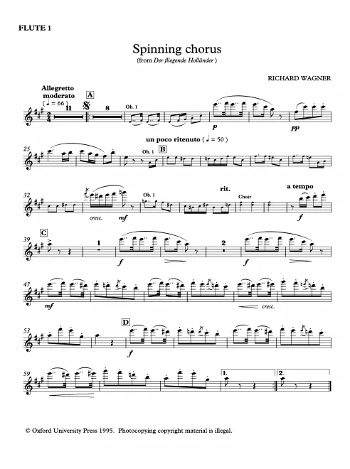 Flute 1, 2
