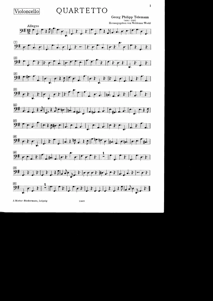 Continuo (Cellos, Basses, Keyboard)