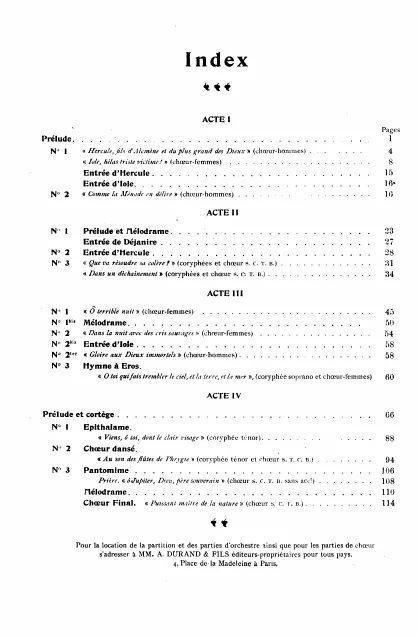 Complete Vocal Score