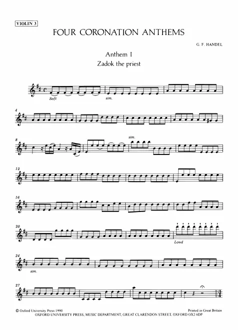 Violins III