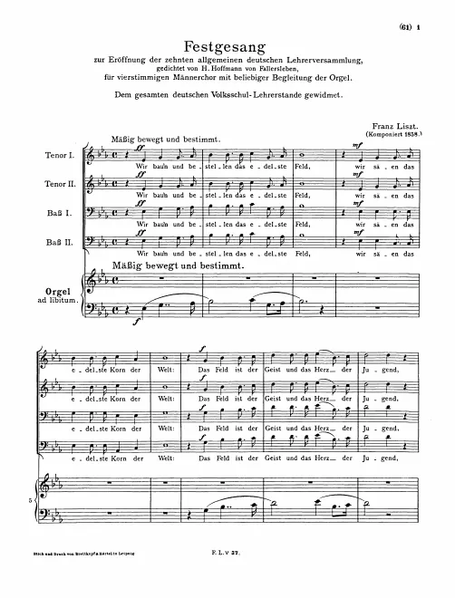 Complete Score (S.26)
