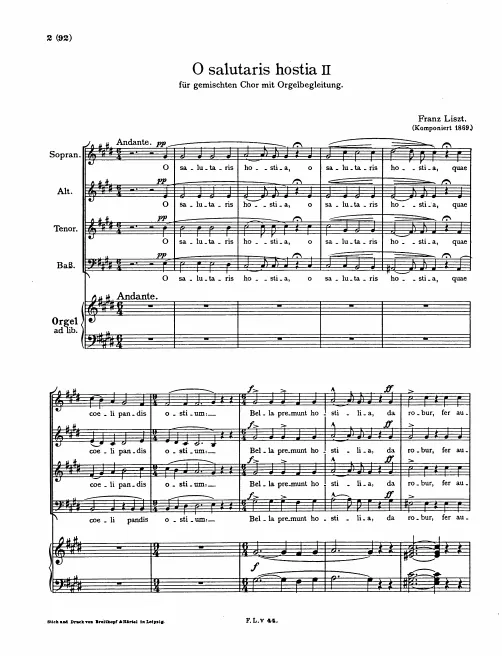 Complete Score (S.43)