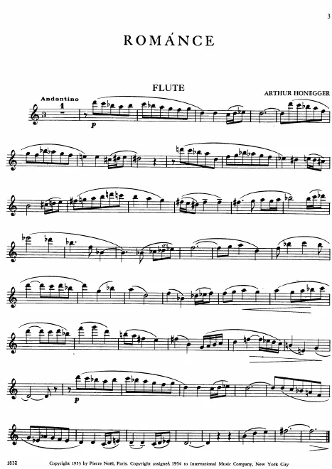 Complete Score and Flute Part