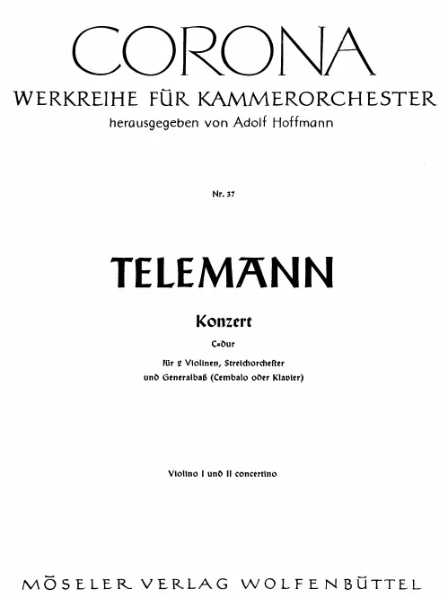 Solo (Concertino) Violins 1 & 2