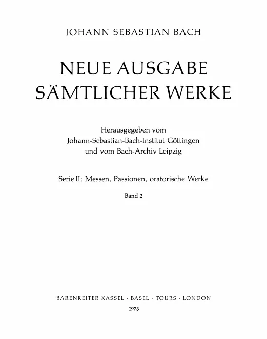 2. Lutherische Messen und einzelne Messensätze