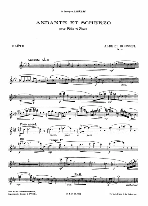 Complete Score and Flute Part
