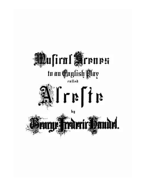 46b. Musikalische Scenen zu dem englischen Drama Alceste (1887)