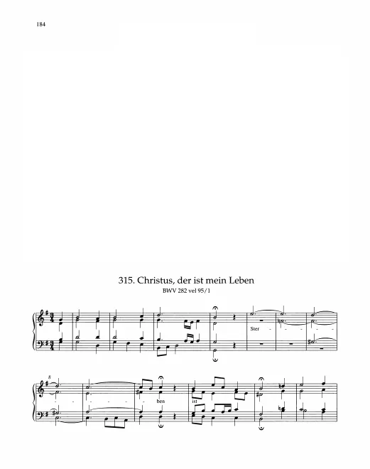 Study Chorale Score (Textless)