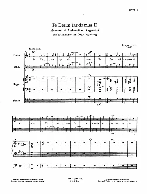 Complete Score (S.24)