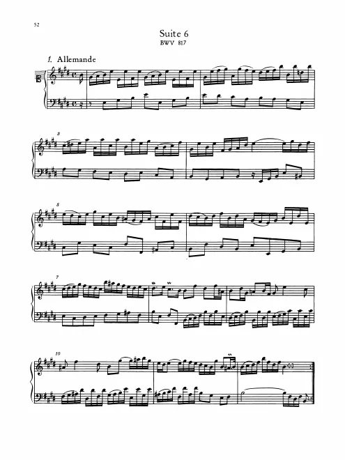 Complete Score (Version A, after Altnikol's copy)
