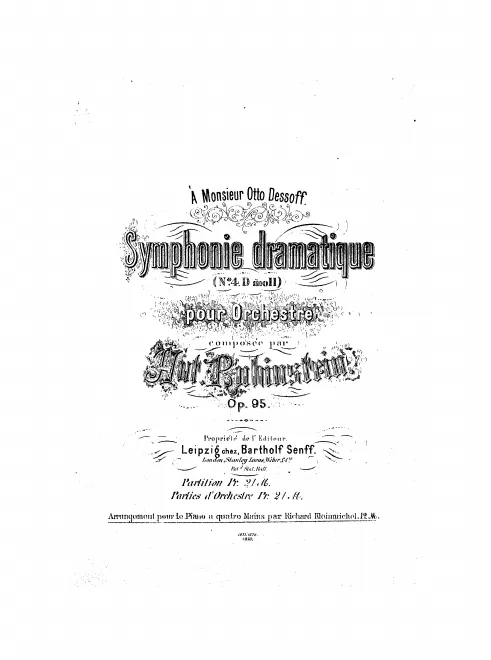 First page of Symphony No.4