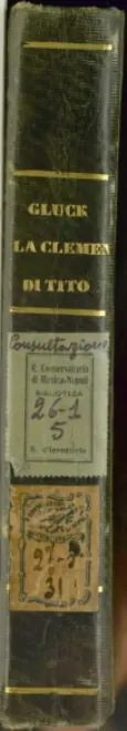 First page of La clemenza di Tito