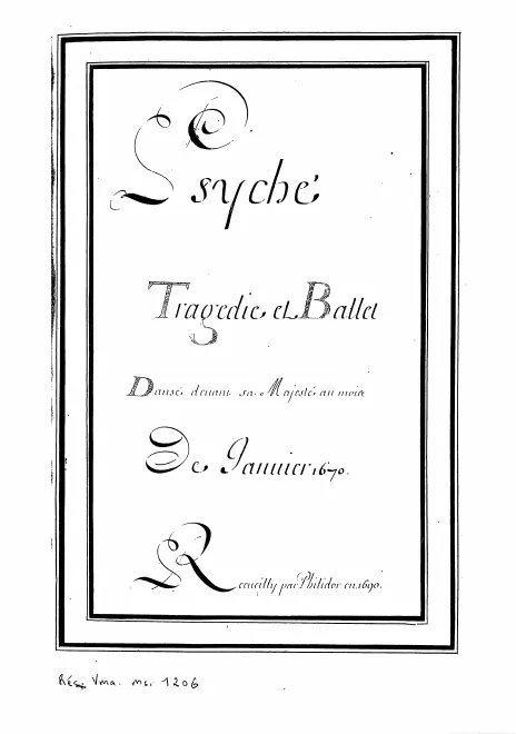 First page of Psyché