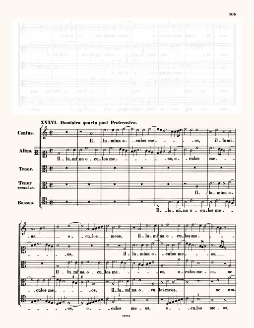 First page of Illumina oculos meos