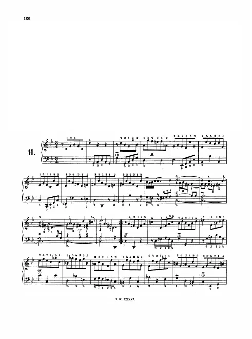 First page of Prelude in G minor