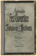 First page of Academic Festival Overture