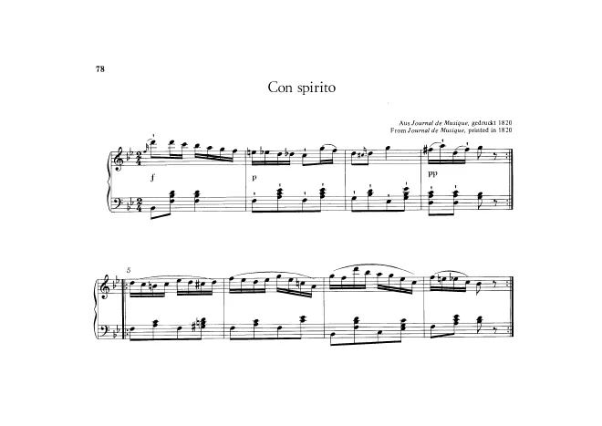 First page of Con Spirito