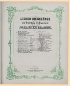 First page of 7 Lieder