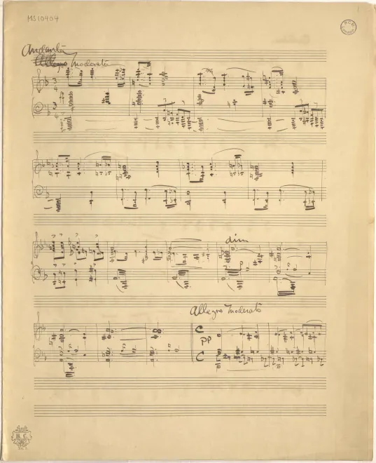 First page of 2 Recitations