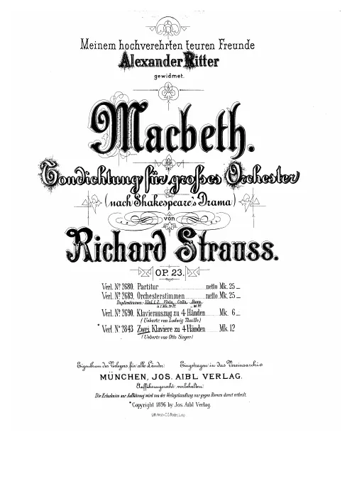 First page of Macbeth