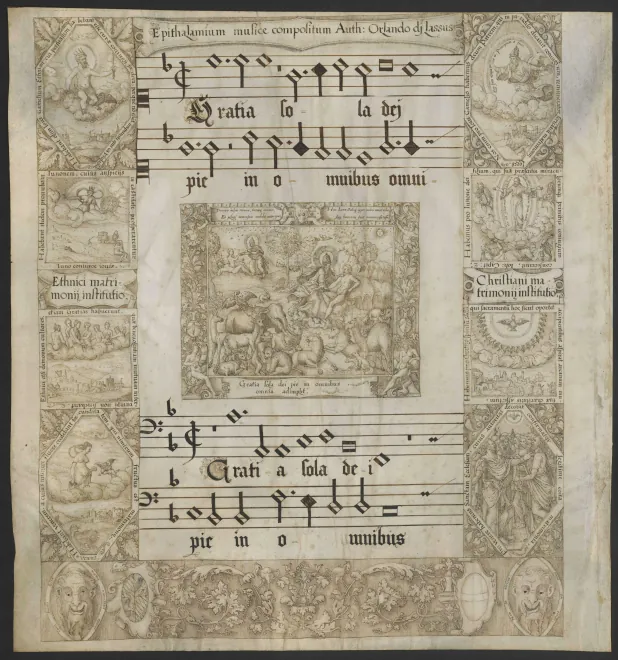 First page of Gratia sola Dei