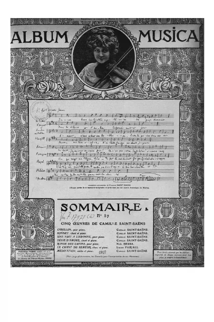 First page of Désir d'amour