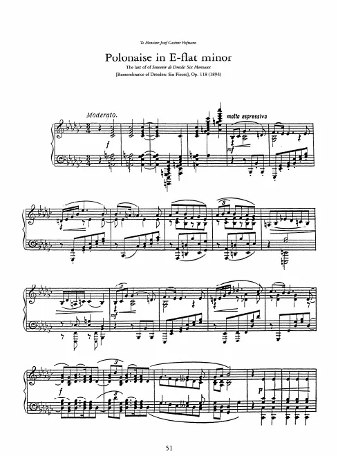 First page of Souvenir de Dresde, Op.118