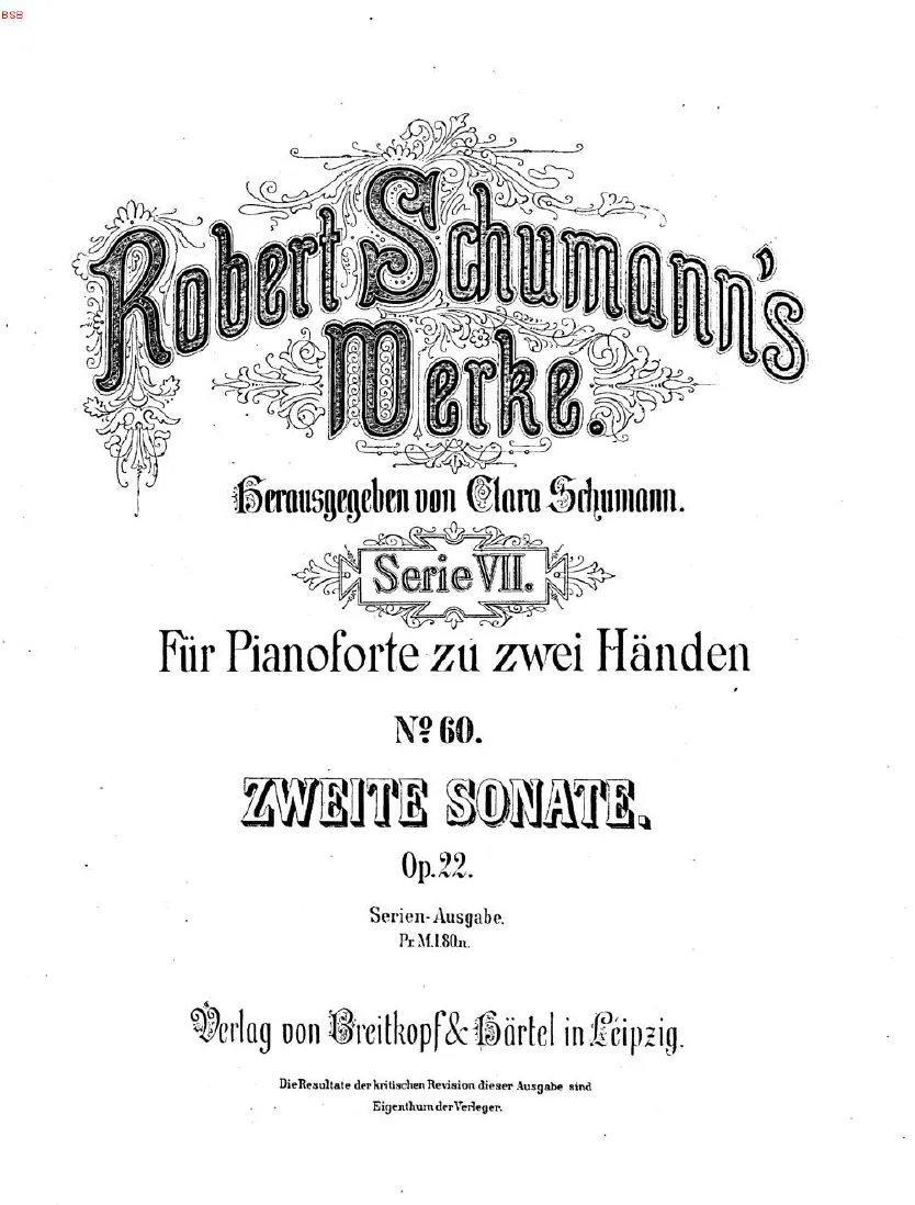 First page of Piano Sonata No.2