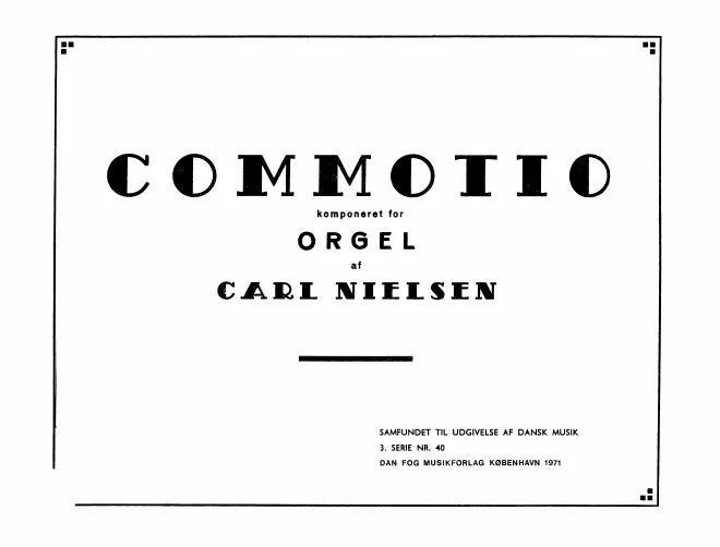 First page of Commotio