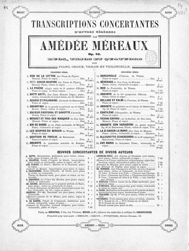 First page of Symphony No. 104 in D major