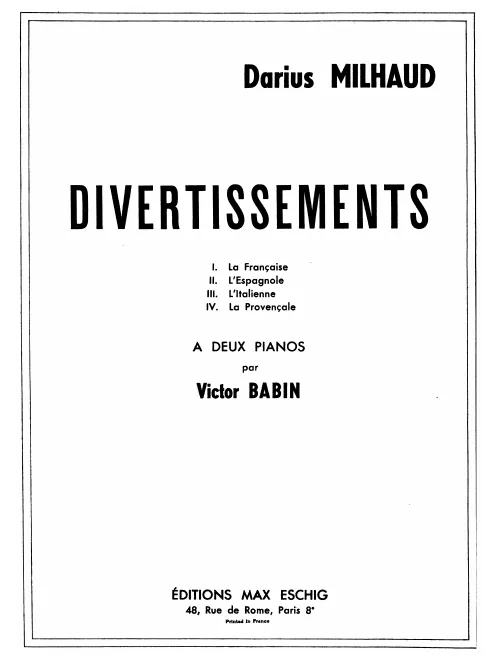 First page of Vendanges