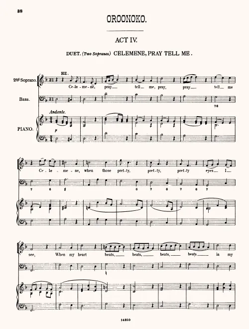 First page of Oroonoko