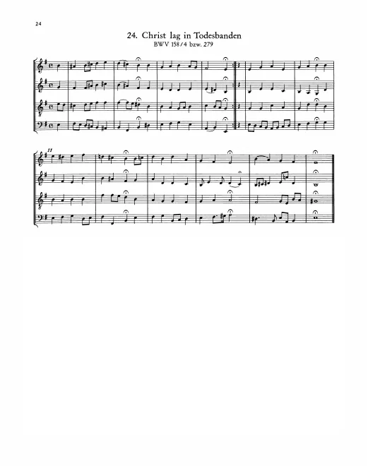 Study Chorale Score (Textless)