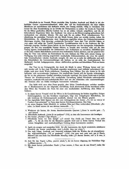 First page of Herodiade