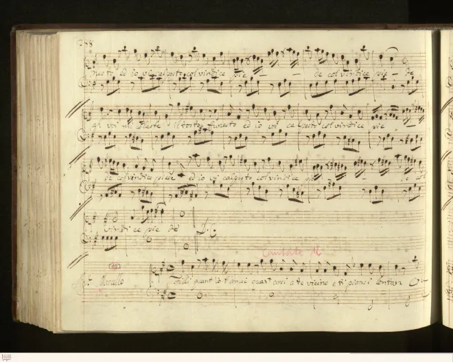 First page of Filli quant'io t'amai