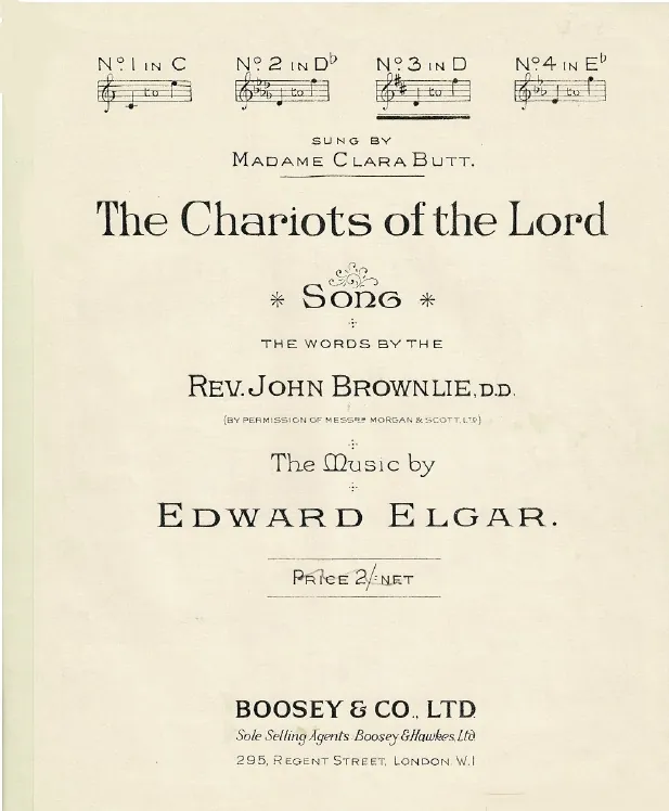 First page of The Chariots of the Lord
