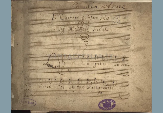 First page of La grazia, la sembianza