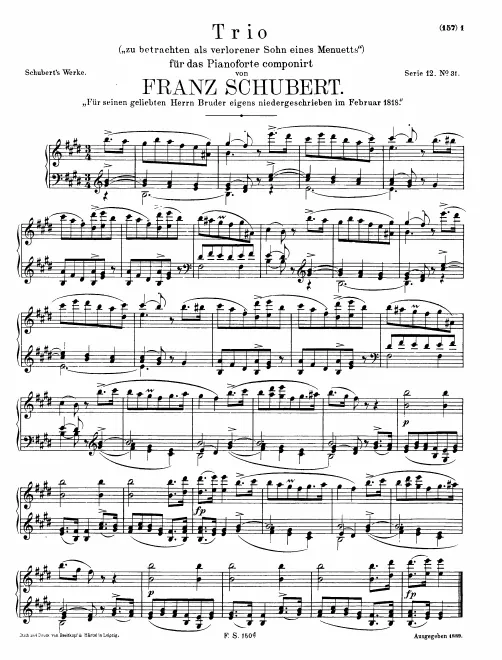 First page of Trio