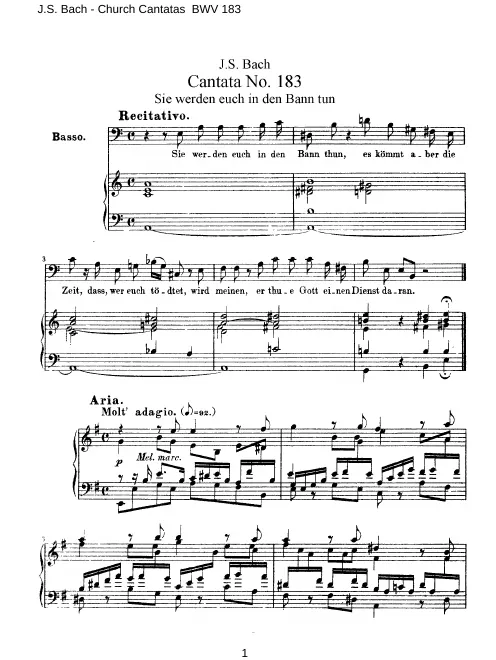 First page of Sie werden euch in den Bann tun [II]