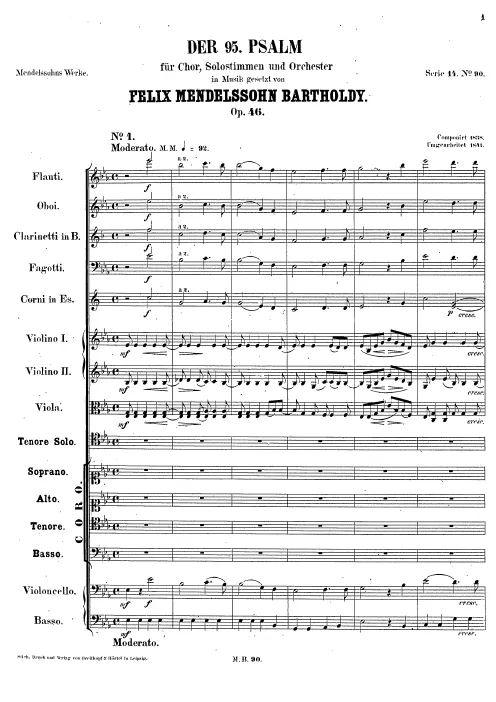 First page of Der 95 Psalm