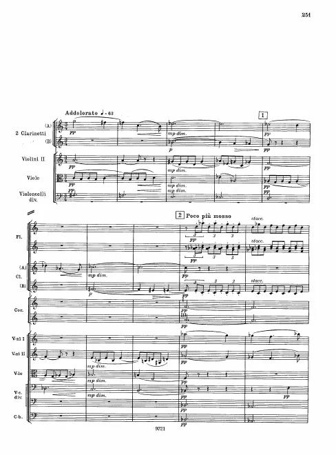 First page of Nénie