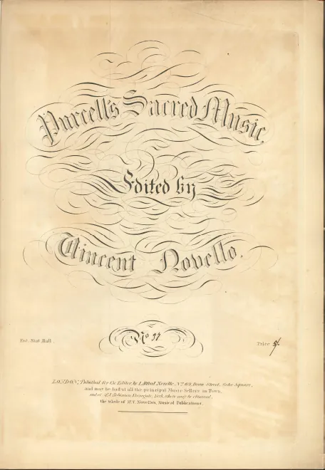 First page of O Give Thanks Unto the Lord
